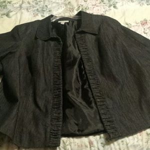 Dark Denim Jacket 22/24 Dress Barn Woman